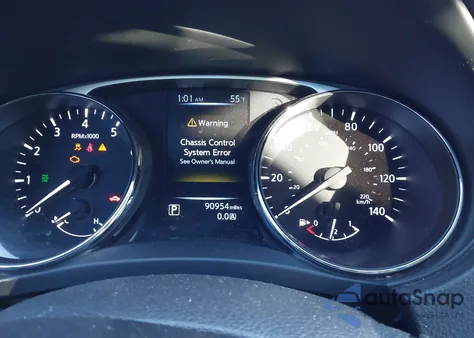 2014 Nissan Rogue Sv z USA, uszkodzony, nr VIN 5N1AT2MV6EC809856